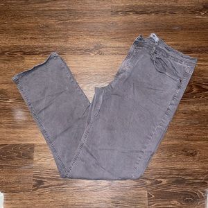 Joe’s grey jeans sz 38W x 32L